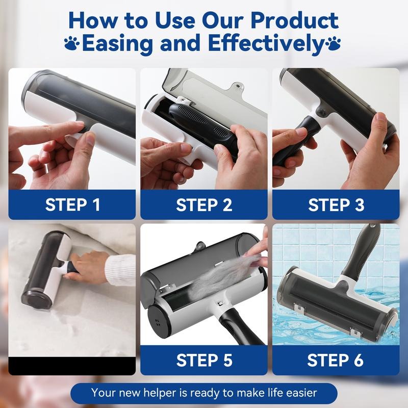 FurRoller™ – Self-Cleaning Pet Hair Removal Roller