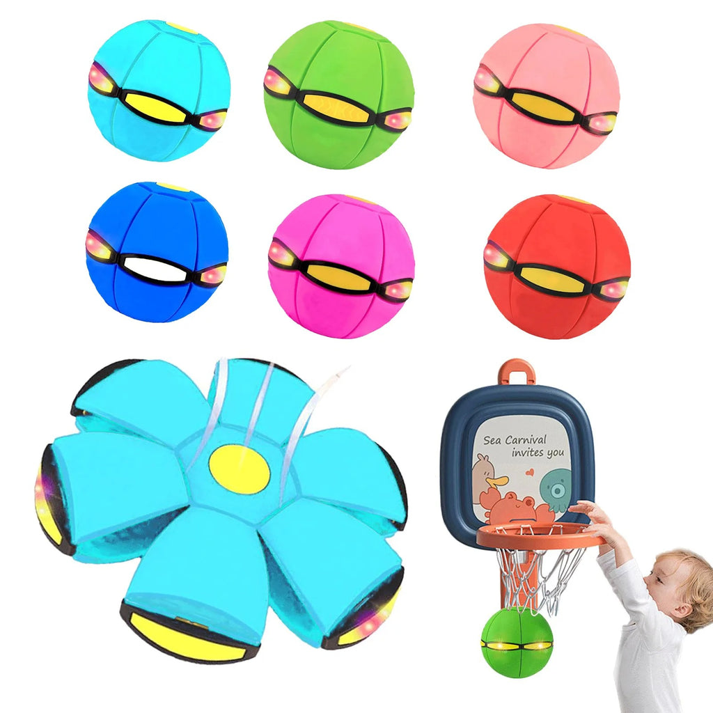 FlyDisc™ – Magic Flying Saucer Ball Transformation Toy