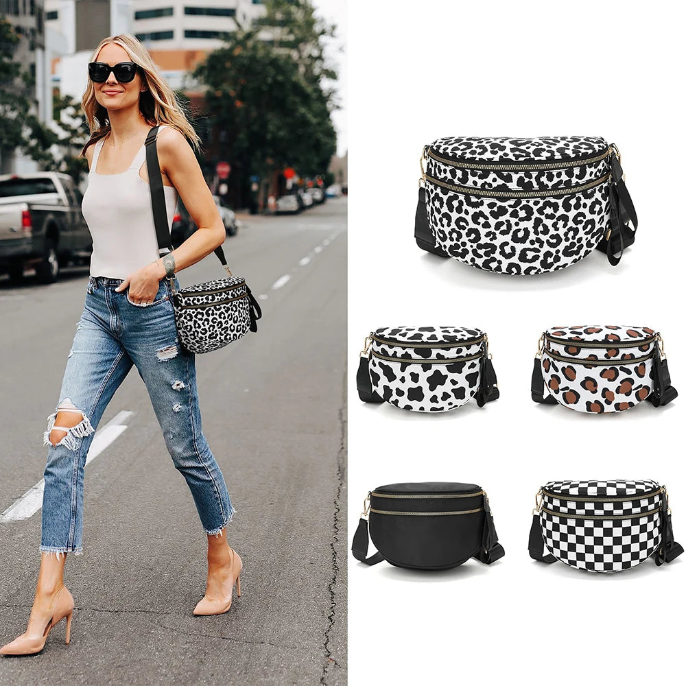 CheckMate™ – Women’s Checkered Bum Bag