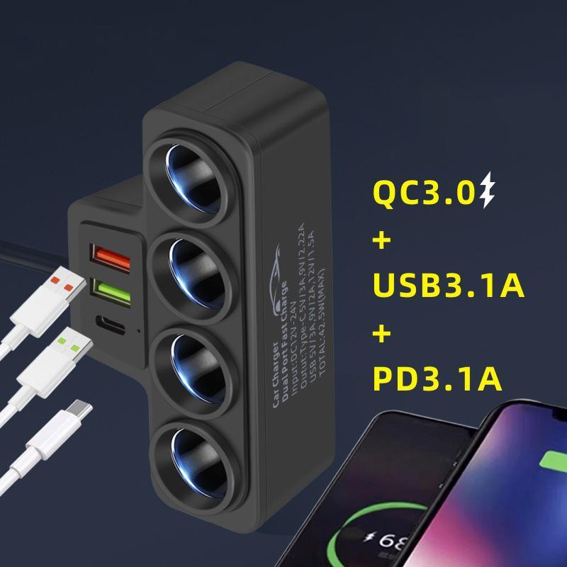 PowerHub™ - 120W Multi-Port Vehicle Power Adapter