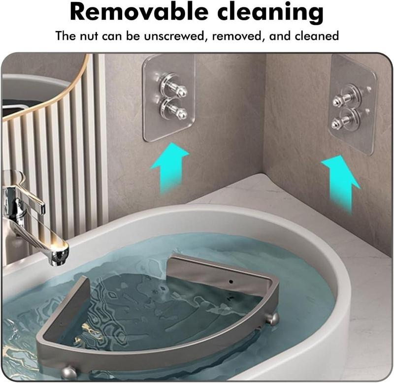 BathCaddy™ – No-Drill Wall Shower Organizer Set