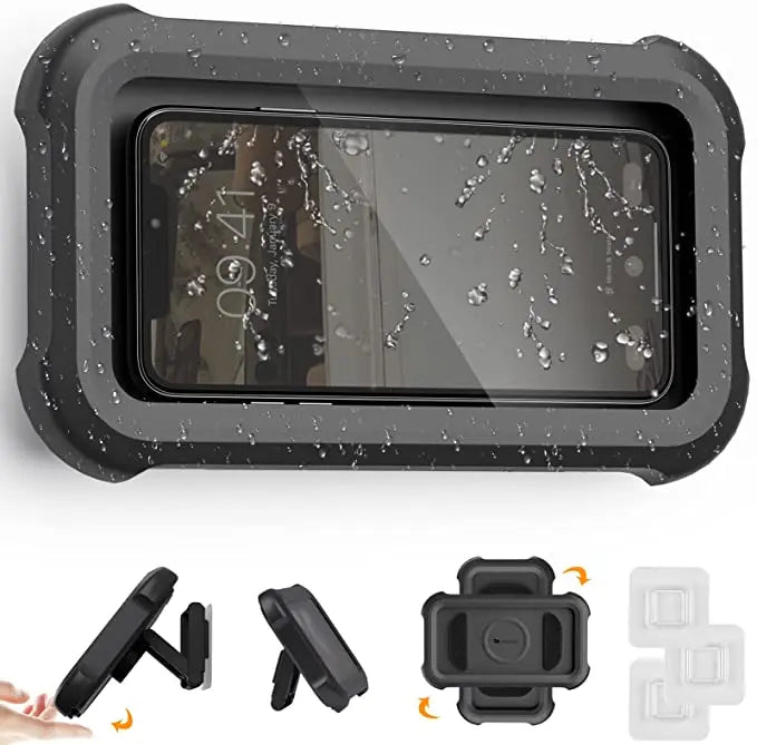SplashSafe™ – Universal Waterproof Shower Phone Mount