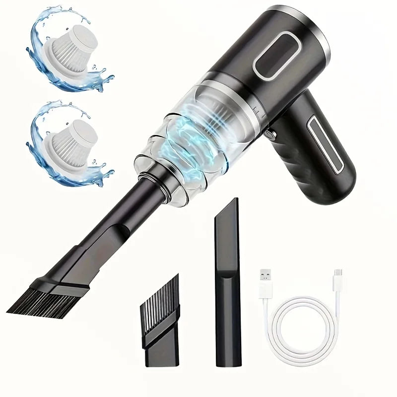 AutoVac™ – Cordless High-Power Car Vacuum Cleaner