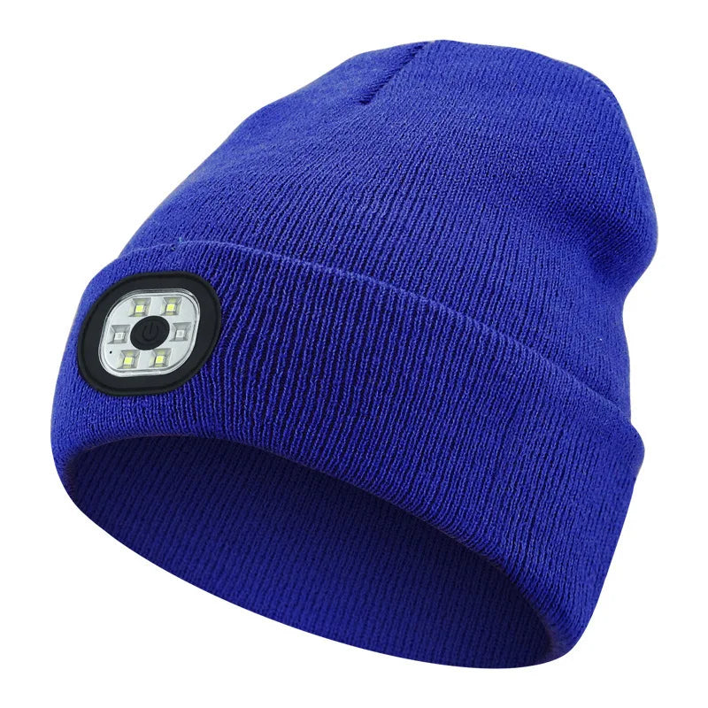 BeamBeanie™ – Multi-Purpose LED Winter Cap with Headlight