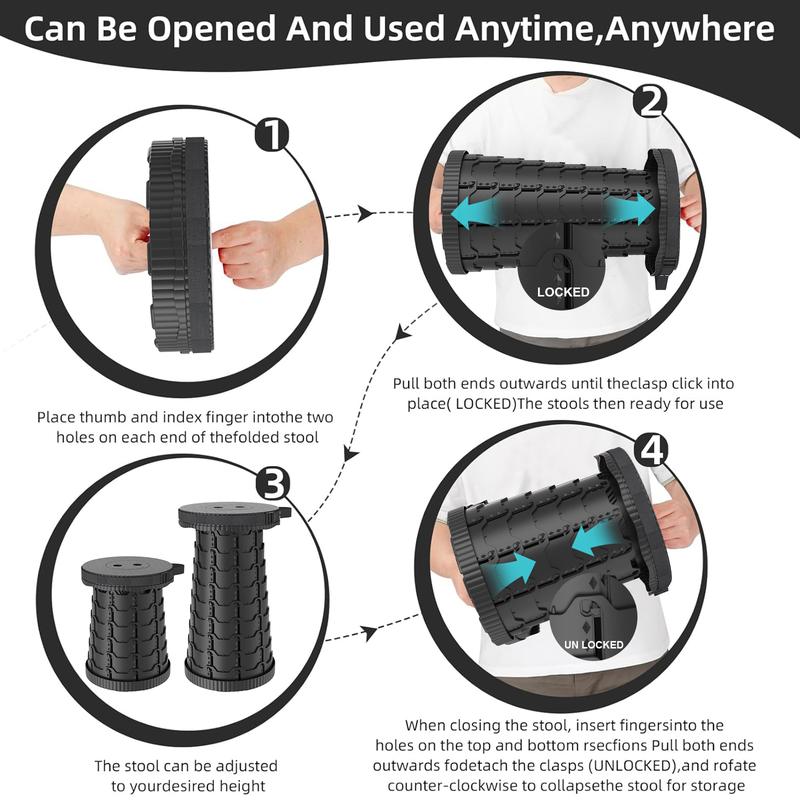 GoSit™ – Compact Outdoor Folding Stool