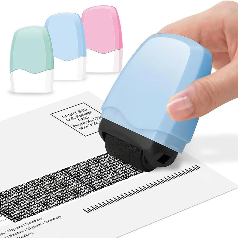 PrivacyRoll™ – Identity Protection Roller Stamp for Documents