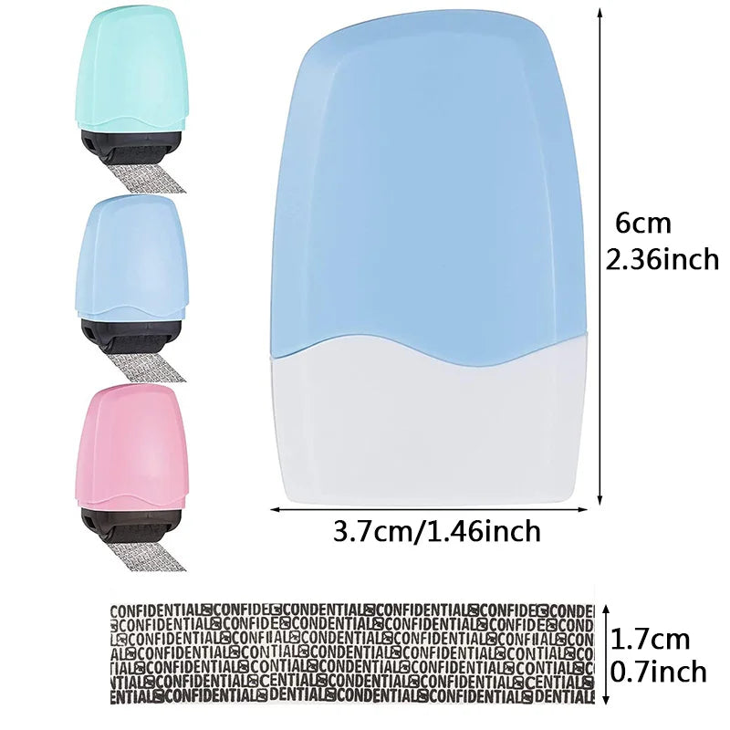 PrivacyRoll™ – Identity Protection Roller Stamp for Documents