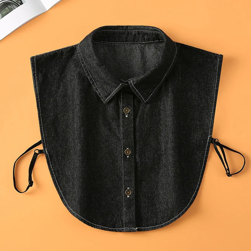 QuickCollar™ – Half-Shirt Denim Collar Attachment