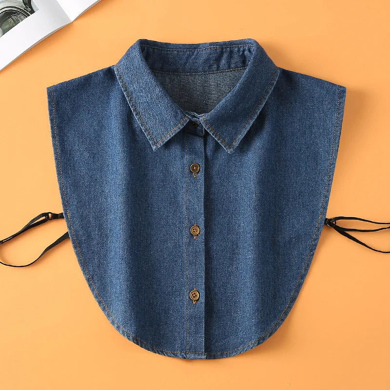QuickCollar™ – Half-Shirt Denim Collar Attachment