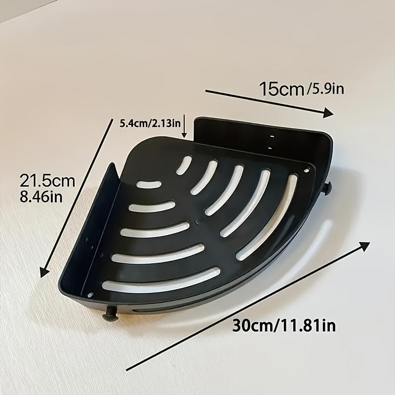 BathCaddy™ – No-Drill Wall Shower Organizer Set