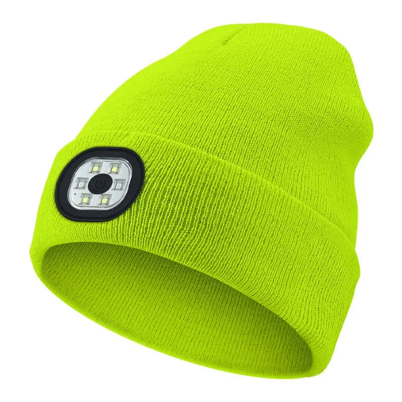 BeamBeanie™ – Multi-Purpose LED Winter Cap with Headlight