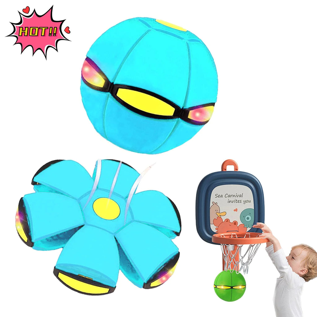 FlyDisc™ – Magic Flying Saucer Ball Transformation Toy
