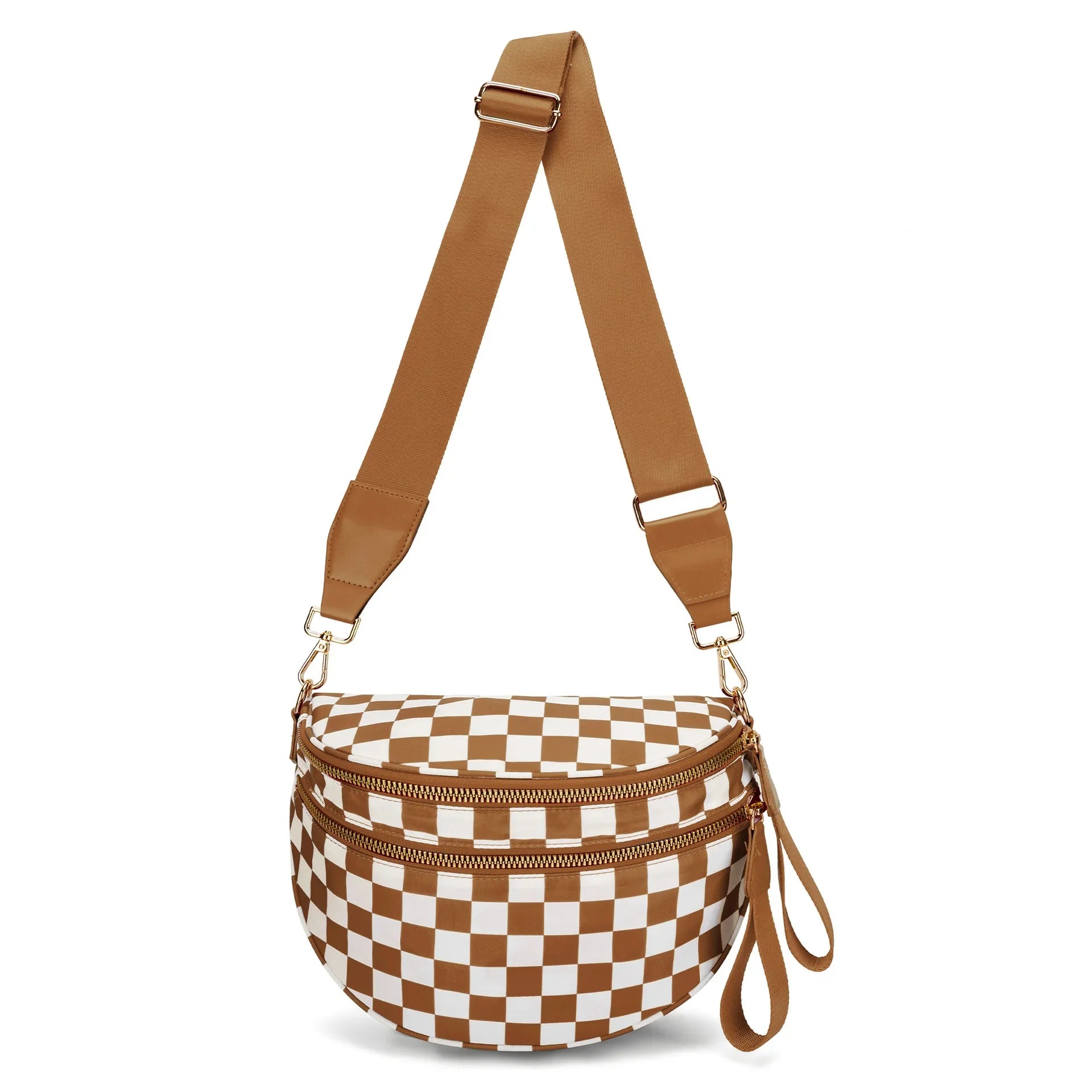 CheckMate™ – Women’s Checkered Bum Bag