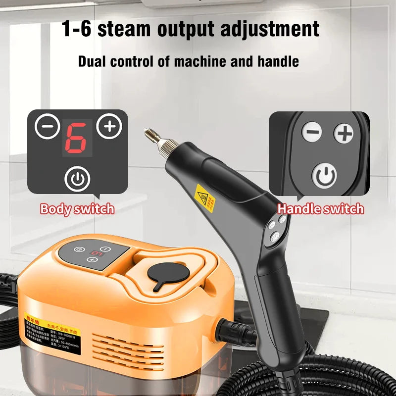 SteamPro™ – All-in-One Handheld Steam Cleaner Set