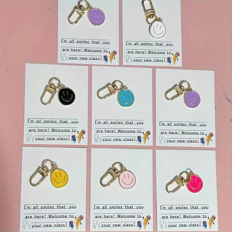 SmilePack™ – 25-Piece Smiley Face Keychain Gift Set