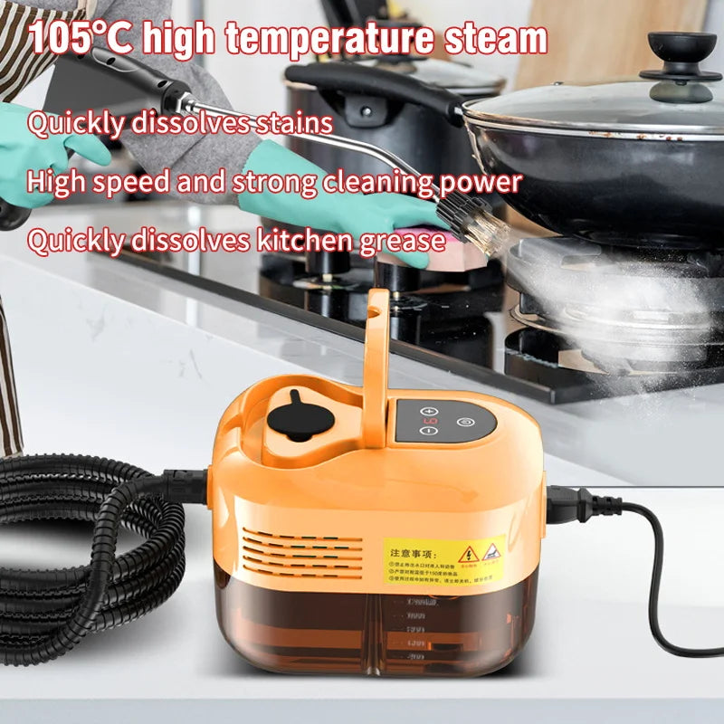 SteamPro™ – All-in-One Handheld Steam Cleaner Set