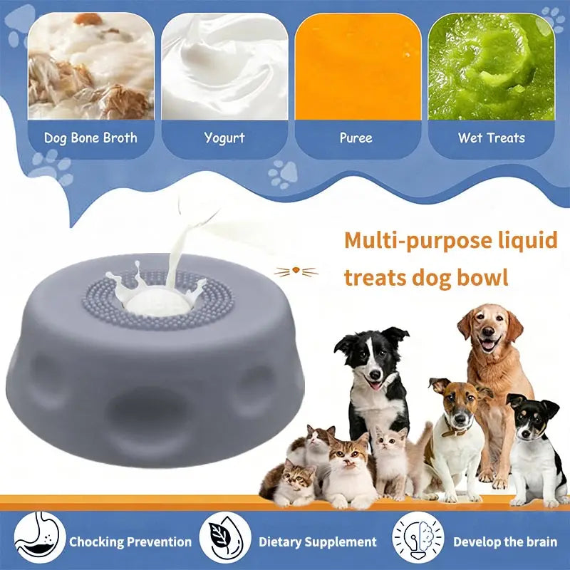 PacePet™ - Anti-Gulp Slow Feeder Dog Bowl