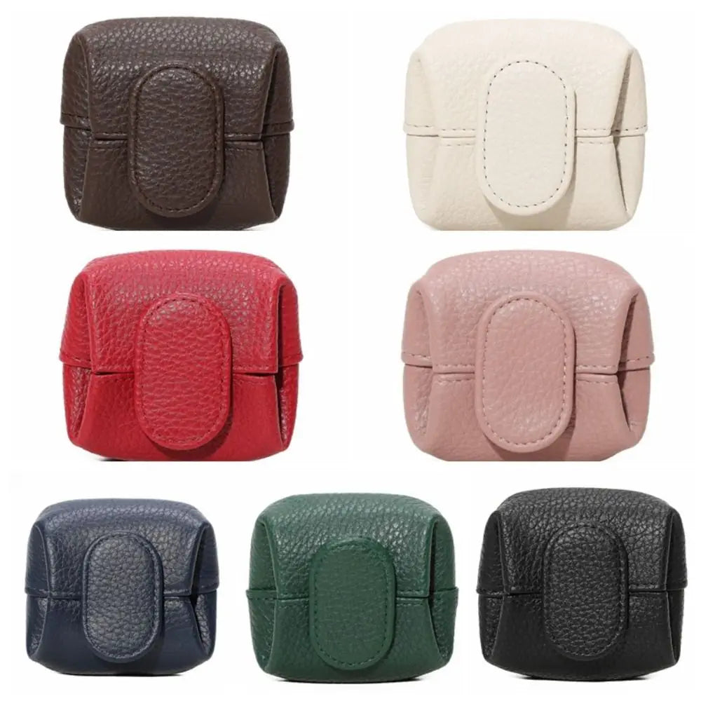 CoinKeep™ – Compact Leather Card & Change Wallet