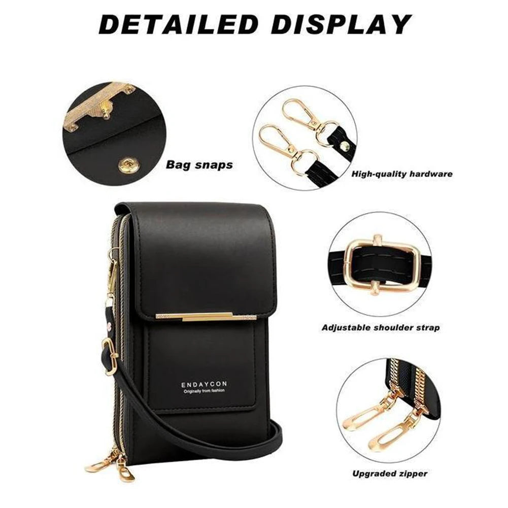 TouchPocket™ – Touchscreen Crossbody Phone Purse