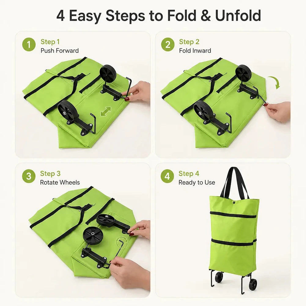 MarketGo™ – Everyday Grocery Trolley for Shoppers