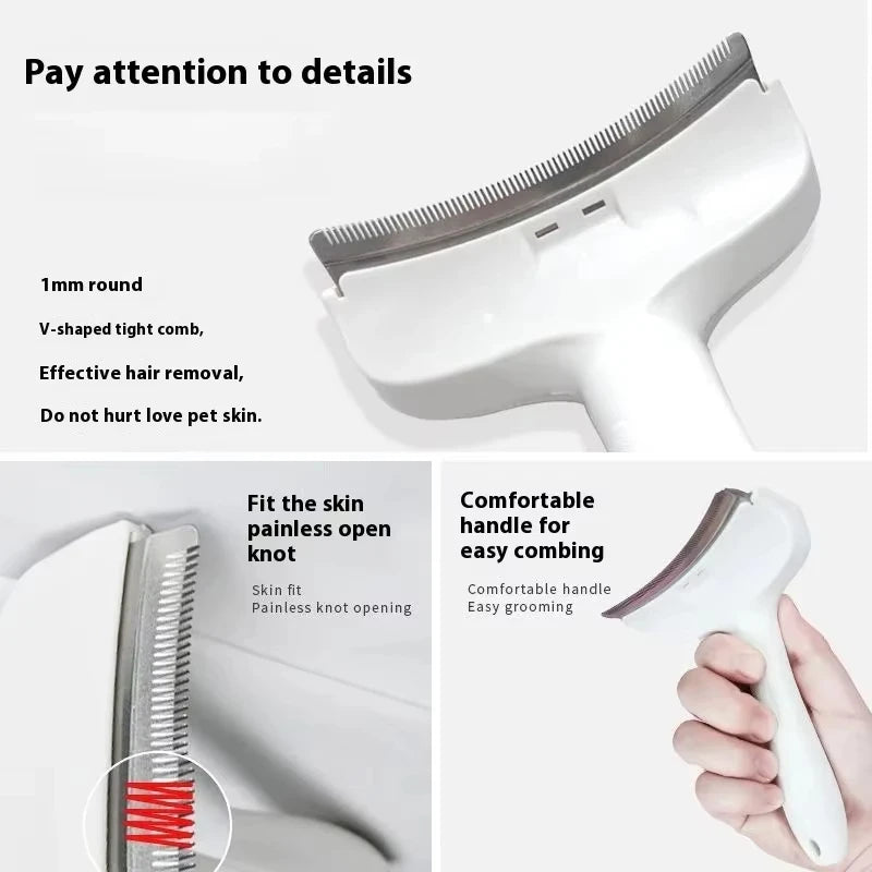 FurAway™ – Deep-Reach Undercoat Deshedding Rake