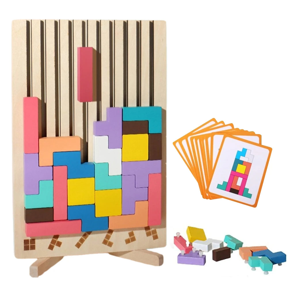 ThinkBlocks™ – Wooden Logic Puzzle Game