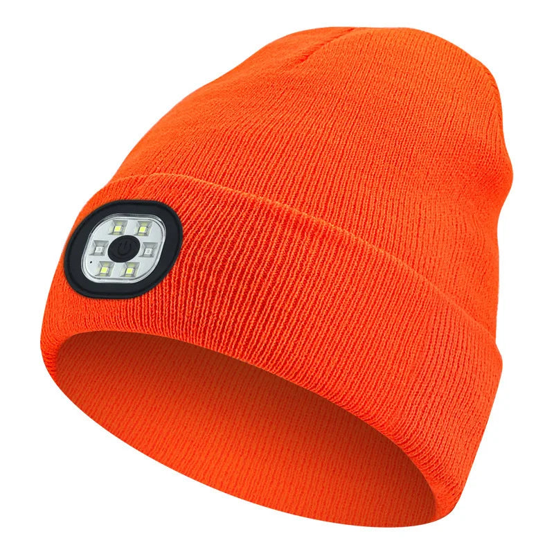 BeamBeanie™ – Multi-Purpose LED Winter Cap with Headlight