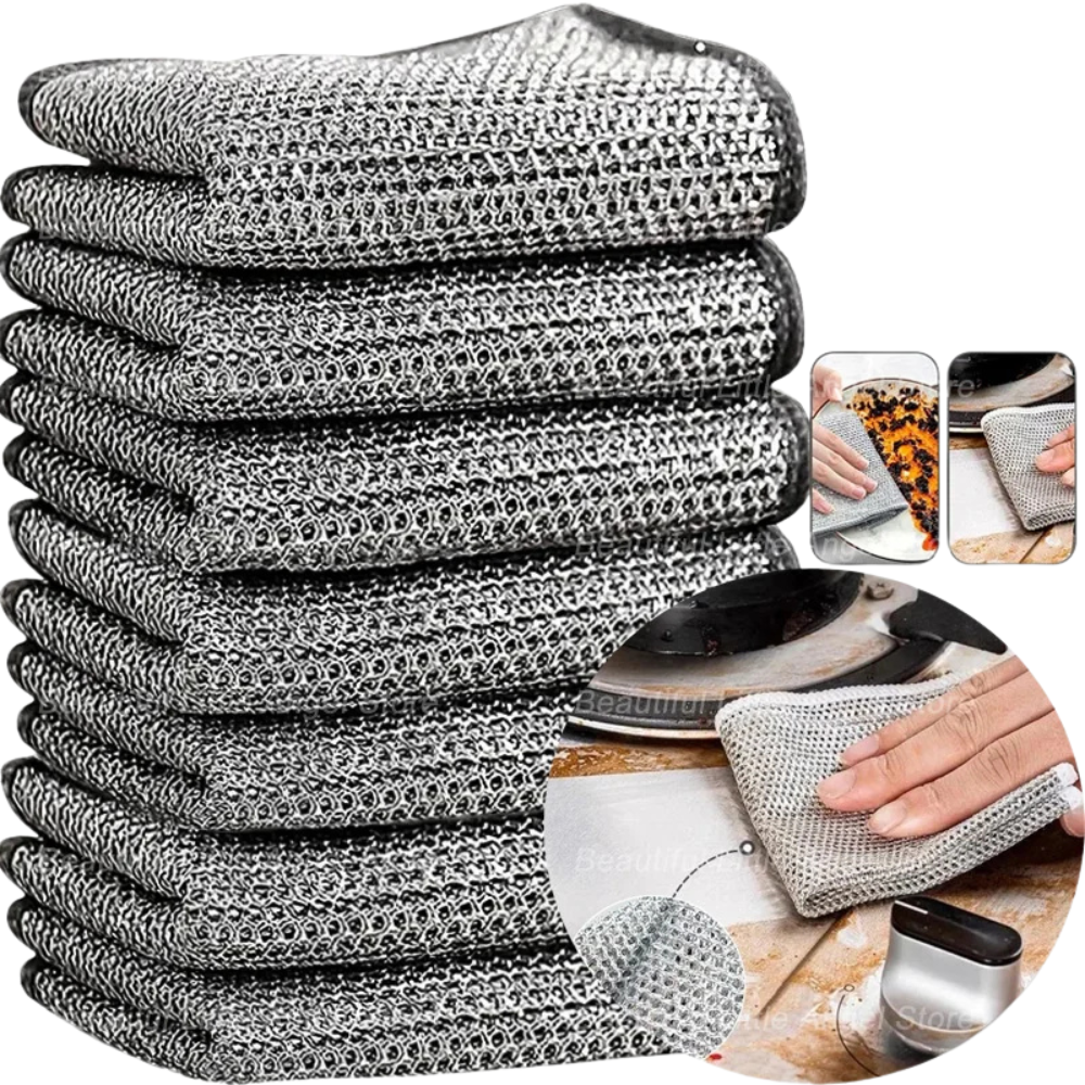 ShineMesh™ – Scrub Smart, Not Hard