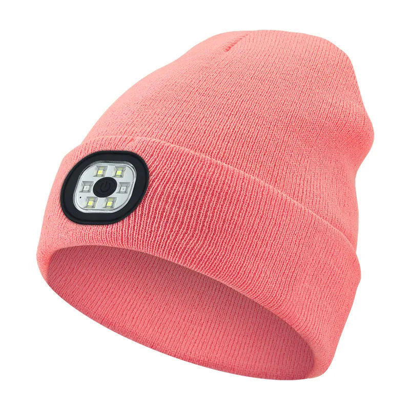 BeamBeanie™ – Multi-Purpose LED Winter Cap with Headlight
