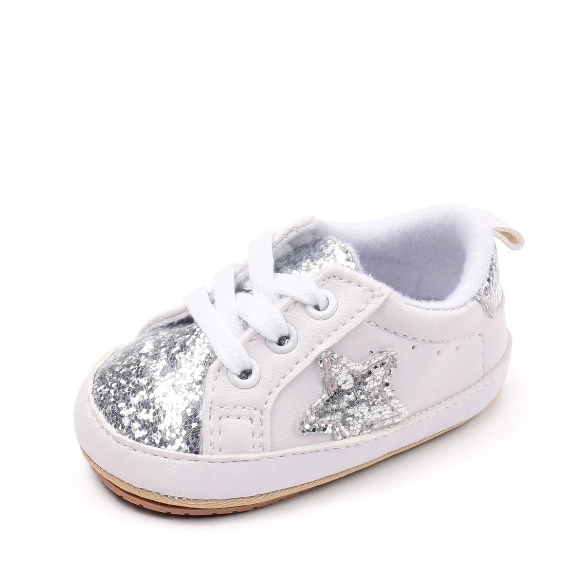 StarSteps™ – Glitter Baby Sneakers