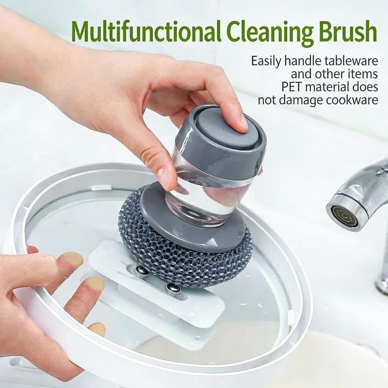 ScrubFlow™ – Liquid-Adding Pot Brush