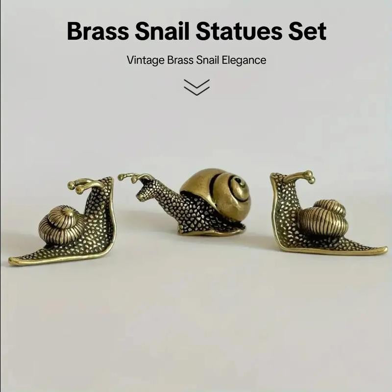 SnailSet™ – Vintage Brass, Timeless Charm