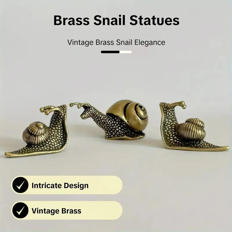 SnailSet™ – Vintage Brass, Timeless Charm