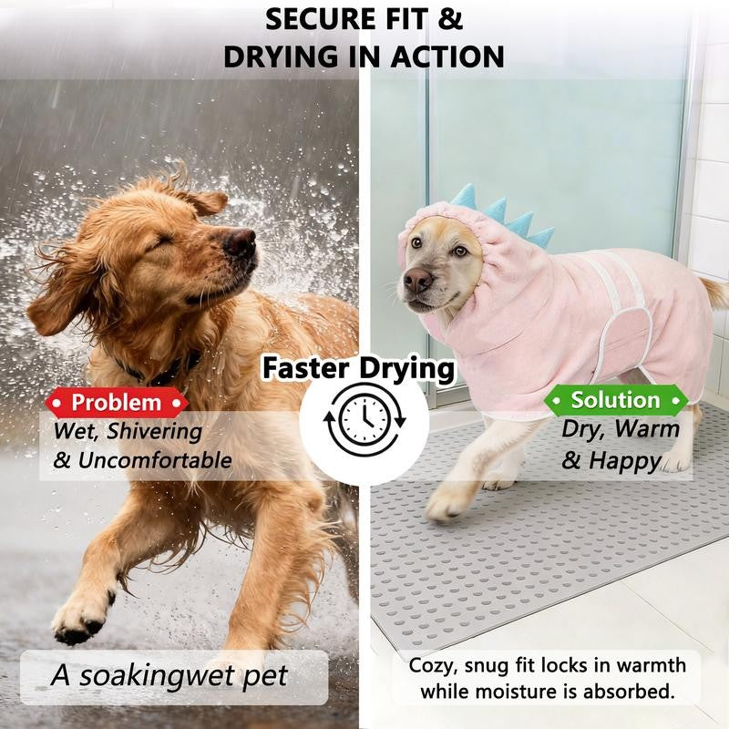 DinoDry™ – Quick-Dry Comfort, Playful Design