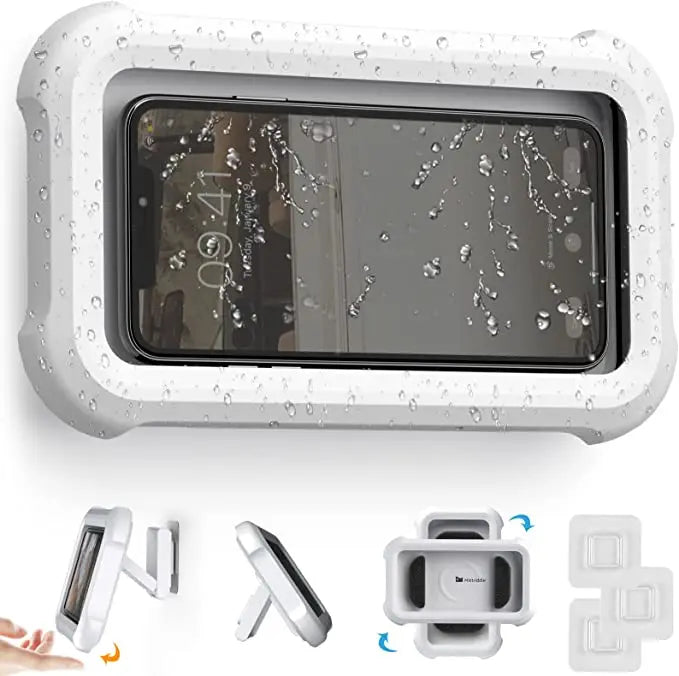 SplashSafe™ – Universal Waterproof Shower Phone Mount